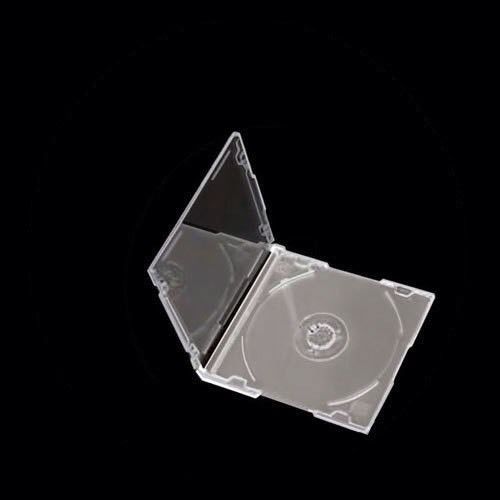 200 New Clear Single Slim CD DVD Jewel Case 5.2mm