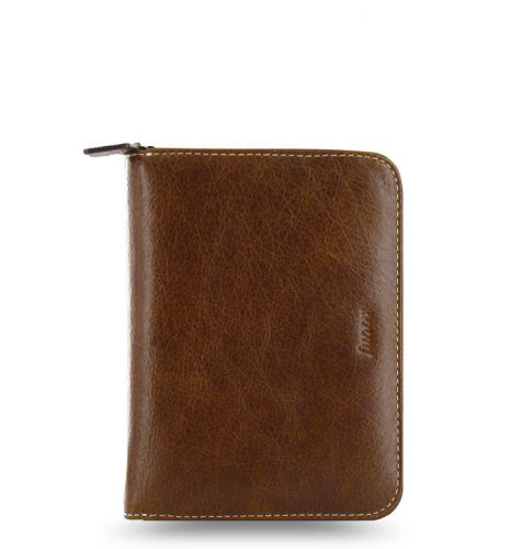 Brand New Filofax Malden Pocket Zip (Ochre)