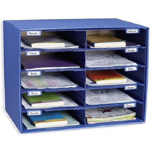 Classroom keepers mail box and literature organizer, 10 slot sorter for sale