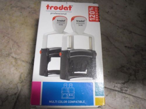 NEW !  Sign &amp; Stamp Trodat Professional Stamp T5030 Multi Color Impression