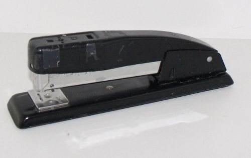 VTG Mid Century Retro Art Deco Atomic Desktop Office Stapler Black Swingline