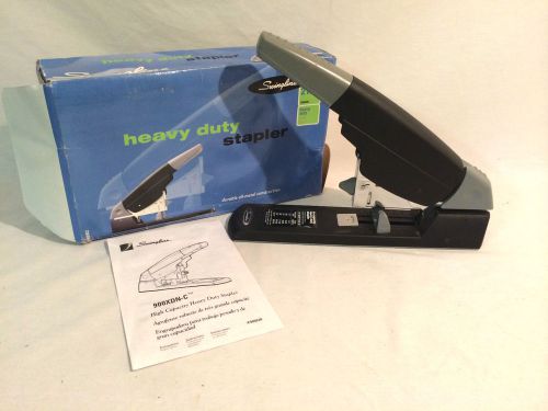 Swingline Stapler High Capacity Heavy Duty Black/Gray 210 Sheets #90002 Used