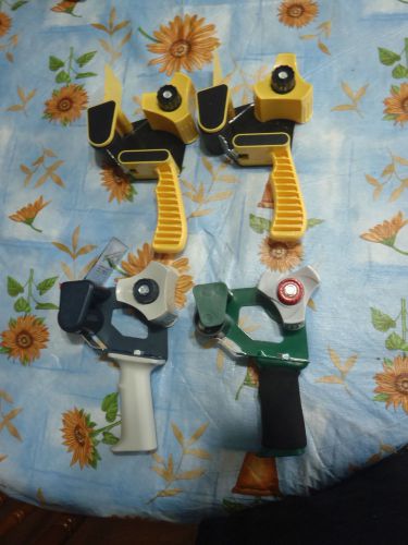 tape-gun 2&#034; full size lot of 4