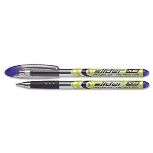 Slider xb viscoglide ballpoint pen - blue ink - 10 / box (stw151203) for sale