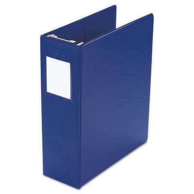 Hanging Post Binder, 11 x 8-1/2, 3&#034; Capacity, Blue