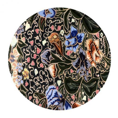 Custom Durable Round Mouse Pad Batik 004