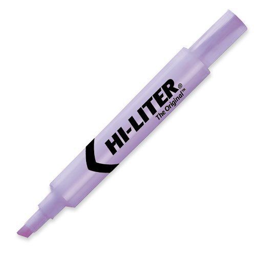 Avery Desk Style HI-LITER  Chisel Tip  Fluorescent Purple  Box of 12 (24060)