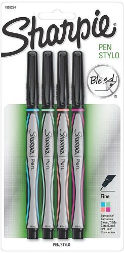 Sharpie Pen Stylo Fine Colored Variety Four Pack