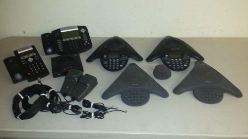 Polycom soundstation 2201-03308-001 2203-00698-001 2201-03309-001 2201-97810-160 for sale