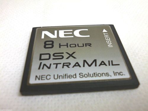 Nec dsx 40, dsx 80 intramail 2 port 8 hour 160 mailbox card 1091060, v1.4 tested for sale