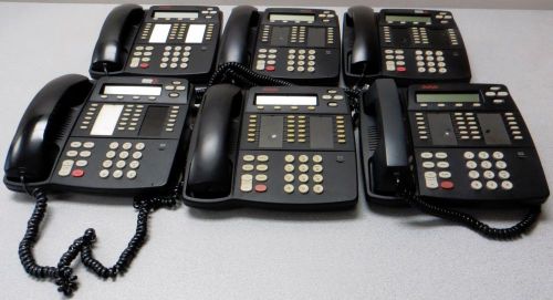 Avaya Magix 4412D+ Black Business Telephone, Lot of 6