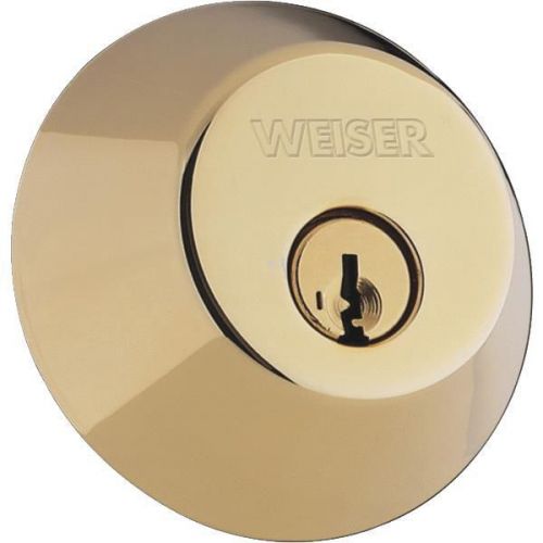 Weiser lock gd9371x 3br smt k4 double cylinder deadbolt-pb 2cyl sk deadbolt for sale