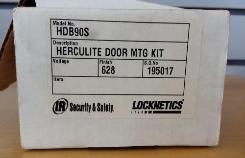 Locknetics hdb90s herculite door mounting kit clear anodized 390plus series alum for sale