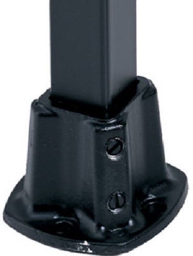 Gilpin 579, 2 Pack, 1-1/4&#034; Black Floor Post Flange