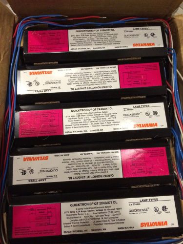 Sylvania QT 2X40/277 DL ( 10 ) Ballasts