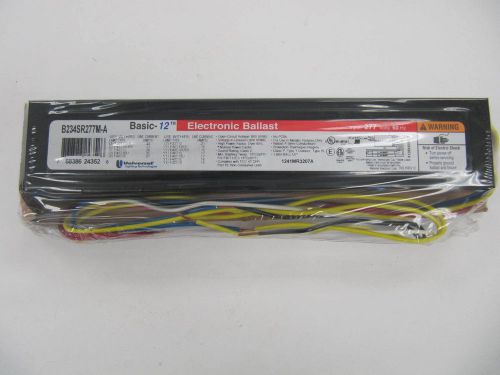 NEW Universal B234SR277M-A 0001 Basic-12 Electronic Ballast 277 VAC (2) F40T12ES