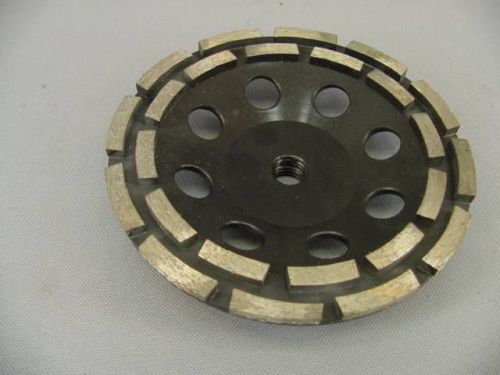 6” Double Row Diamond Segmented Grinding Wheel – Coarse (#221)