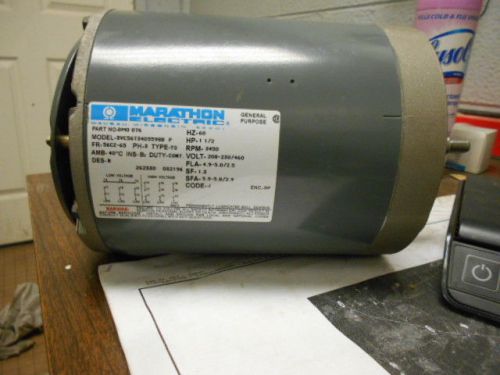 NEW MARATHON ELECTRIC GENERAL PURPOSE MOTOR 3VC56T34D5598B