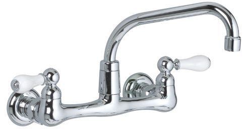 American Standard 7298.252.002 Heritage Wall-Mount 8-Inch Swivel Spout Kitchen F