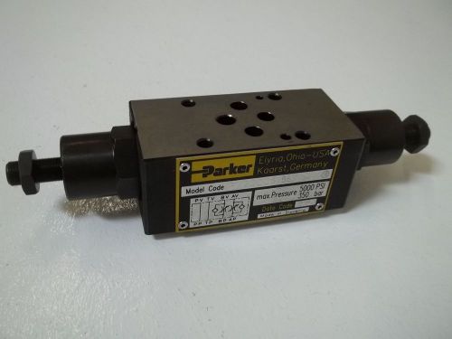 PARKER FM2DDDSV55 HYDRAULIC VALVE *USED*