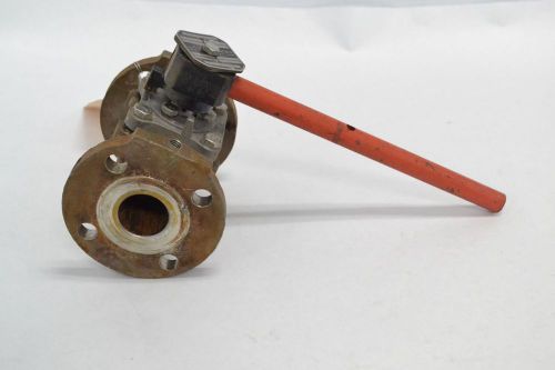 TUFLINE EF 0768460 400PSI 150 STAINLESS FLANGED 1-1/2 IN PLUG VALVE B272334