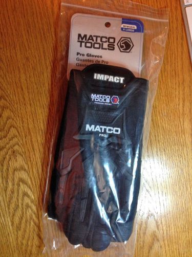 MATCO TOOLS PRO SERIES IMPACT PROTECTIVE MECHANIC GLOVES LARGE LG PMGLB