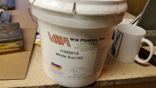 Silk screen printing press white ink plastisol ink gallon for sale