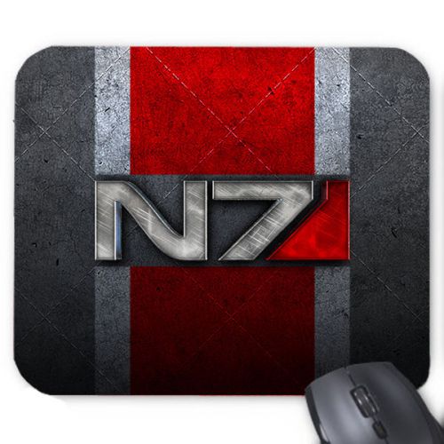 N7 Mass Logo Mouse Pad Mat Mousepad Hot Gift