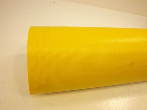 Large Roll of Herculite 50 yard yellow vinyl, nice, vibrant