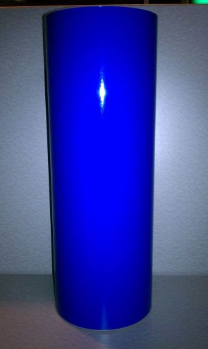 15&#034; X 50yd RI-MARK TRANSPARENT BLUE cast sign vinyl