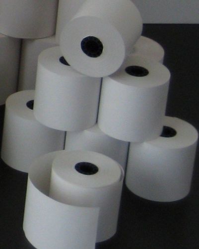 VERIFONE vx520 (2-1/4&#034; x 80&#039;) THERMAL PAPER - 80 XTRA LRG ROLLS *FREE SHIPPING*