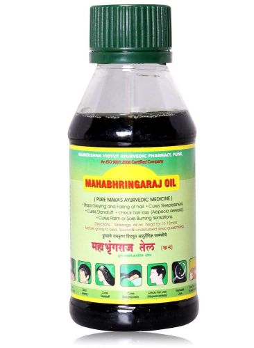 Mahabhringaraj hair oil by ramakrishna vidut ayurveda 50 ml for sale