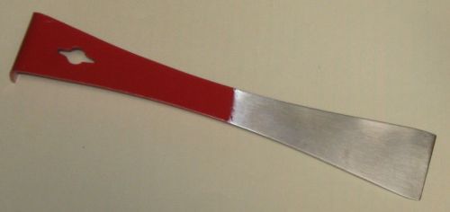 NEW half painted red Steel Bee Hive Tool Scraper pry bar California US Seller