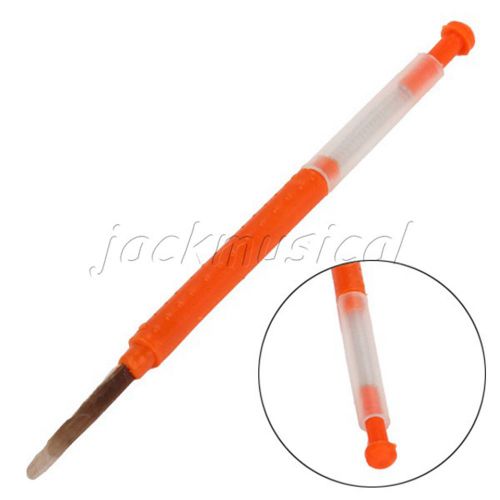 10pcs orange plastic retractable type beekeepers head grafting tools for sale