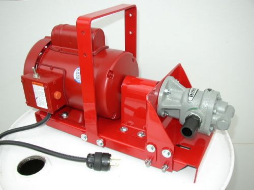 New 1 hp waste oil/bulk oil transfer pump,15 gpm ,for air compressors,generators for sale