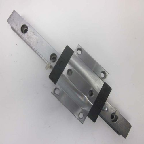 Rexroth R165129420 688 Linear Runner Bearing Block w/ 9.5&#034; Linear Slide Rail