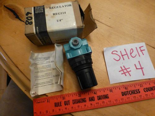 Pneuline Controls Regulator REG114 1/4&#034; H95 National Energy Control Corp