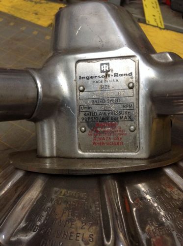 Ingersoll rand air grinder size: 88v60p107 for sale