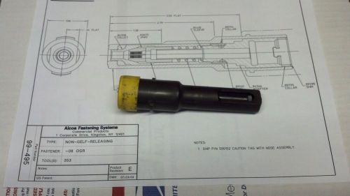 99-495 Huck Nose Assembly for -08 OSR Rivets Model 353