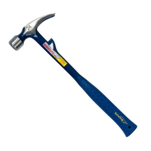 Estwing E6-24TM 24 oz 16&#034; Milled Face Hammertooth Hammer w/ Vinyl Grip