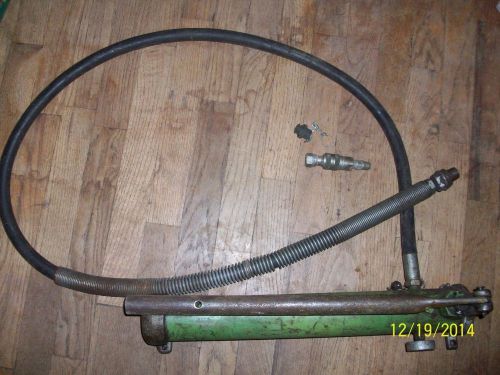 Greenlee hydraulic hand pump for sale