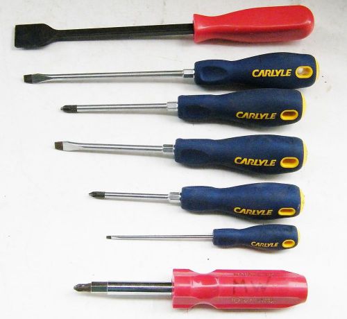 NAPA Carlyle 7pc Screwdriver and Scraper Set EXC