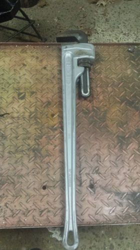 Ridgid 36&#034; aluminium pipe wrench for sale