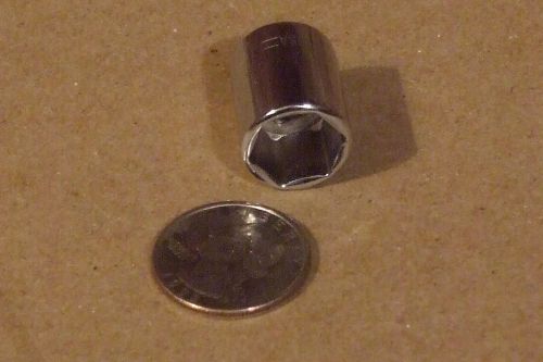 HUSKY 13 mm Scoket - 1/4 Inch Drive, 13/16 Inch Tall