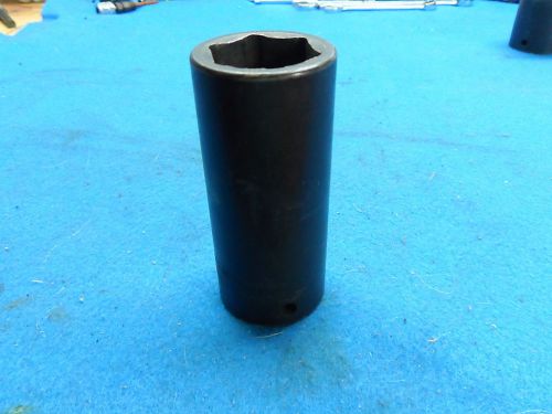 SNAP-ON, DEEP, STD, IMPACT SOCKET, 1 1/16&#034;, 1/2&#034; DRIVE, 6PT