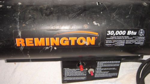 Remington blp30 30,000 btu propane heater forced air for sale