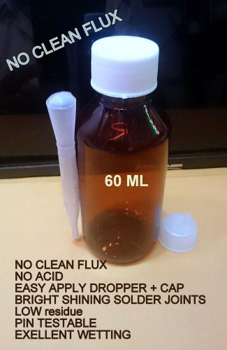 60ml   no clean liquid soldering flux buy two get one free for sale