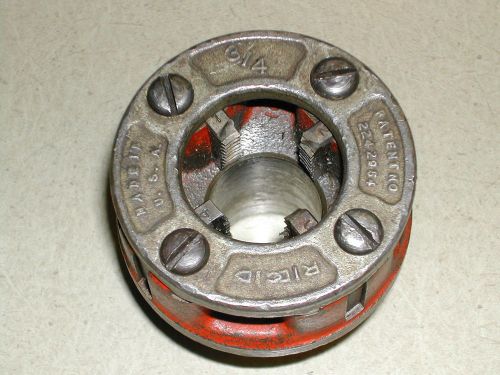 Ridgid PIPE THREADER DIE 3/4&#034; SIZE FOR 0-R HANDLE, RARE, HARD TO FIND, VINTAGE