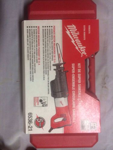 Milwaukee 6536-21 13 Amp Orbital Super Sawzall Reciprocating Saw New