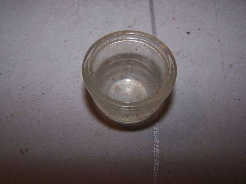 vintage briggs and stratton orignal sediment bowl glass part # 68487 / 298683